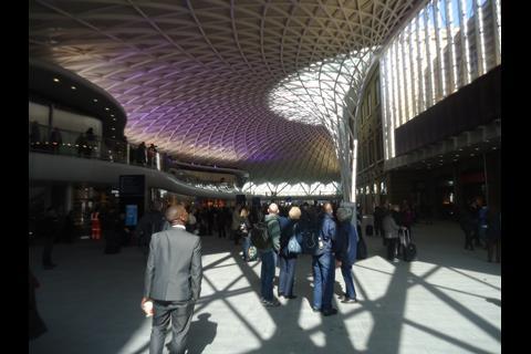 The new concourse at London’s King’s Cross